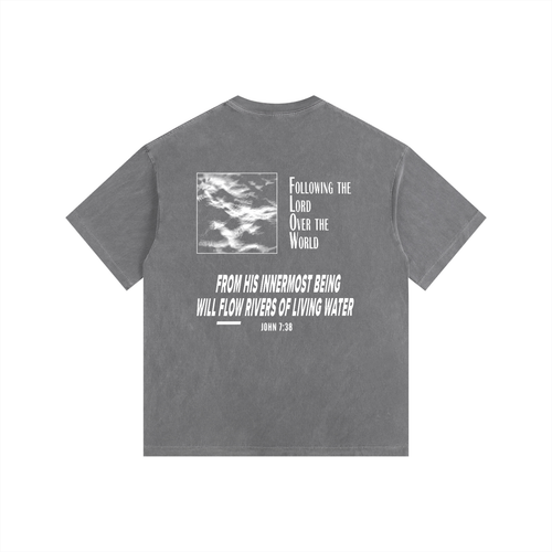 Flowing Waters | Vintage Washed Oversized Cotton