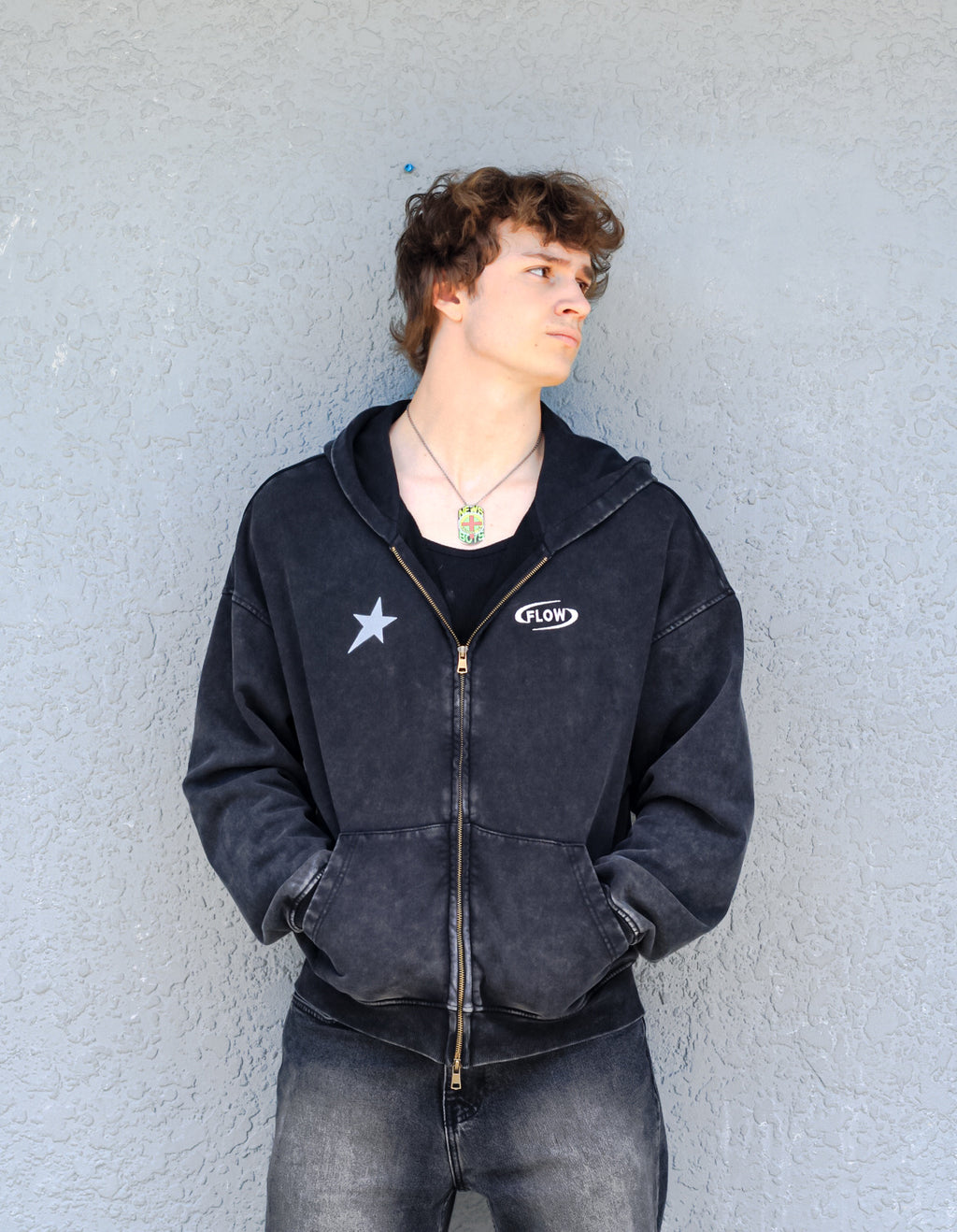 Look to The Heavens Full-zip Hoodie