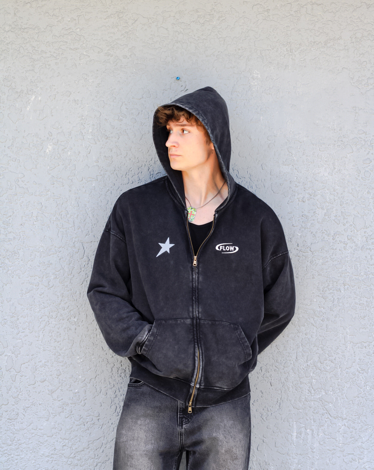 Look to The Heavens Full-zip Hoodie
