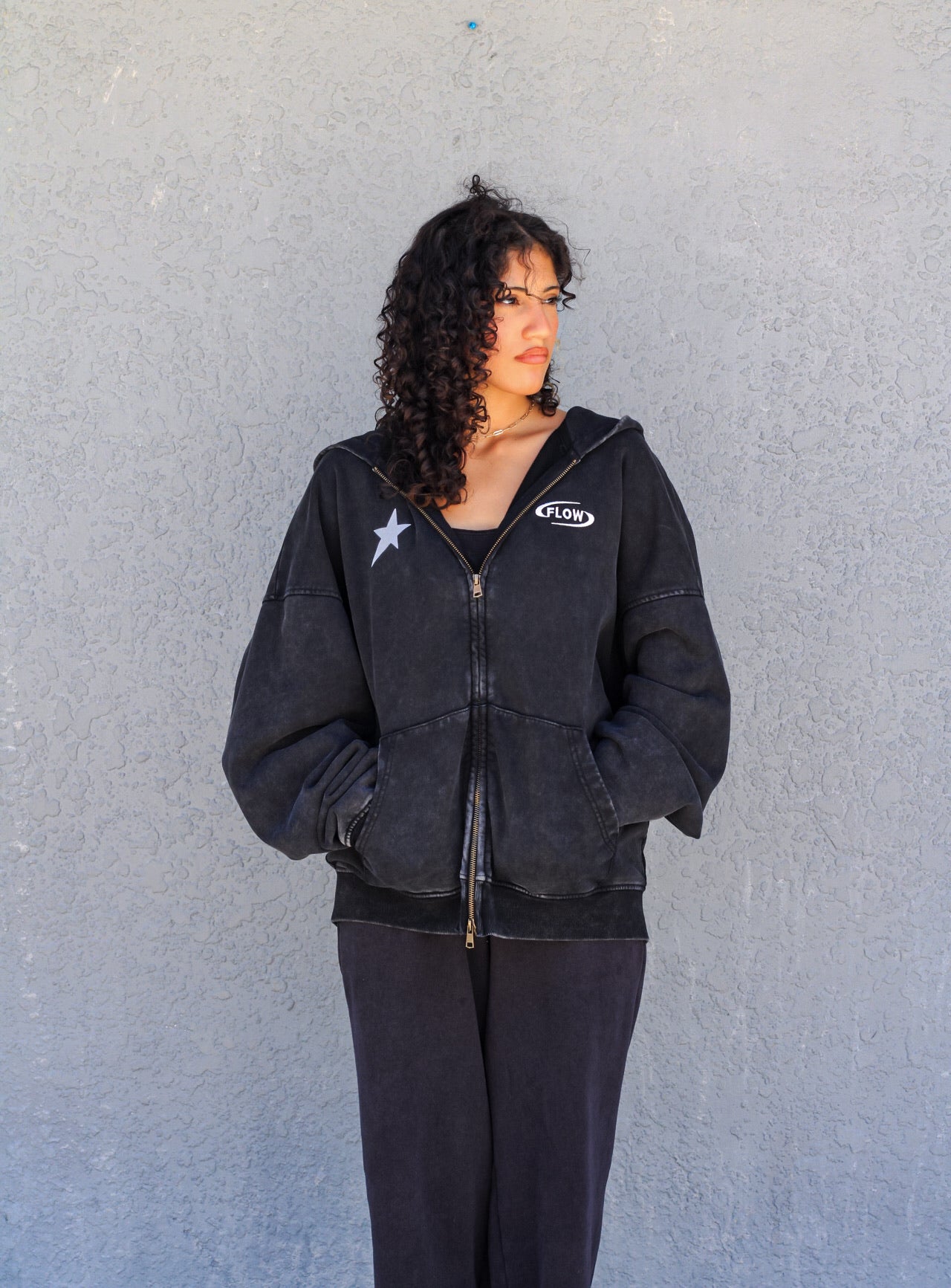 Look to The Heavens Full-zip Hoodie